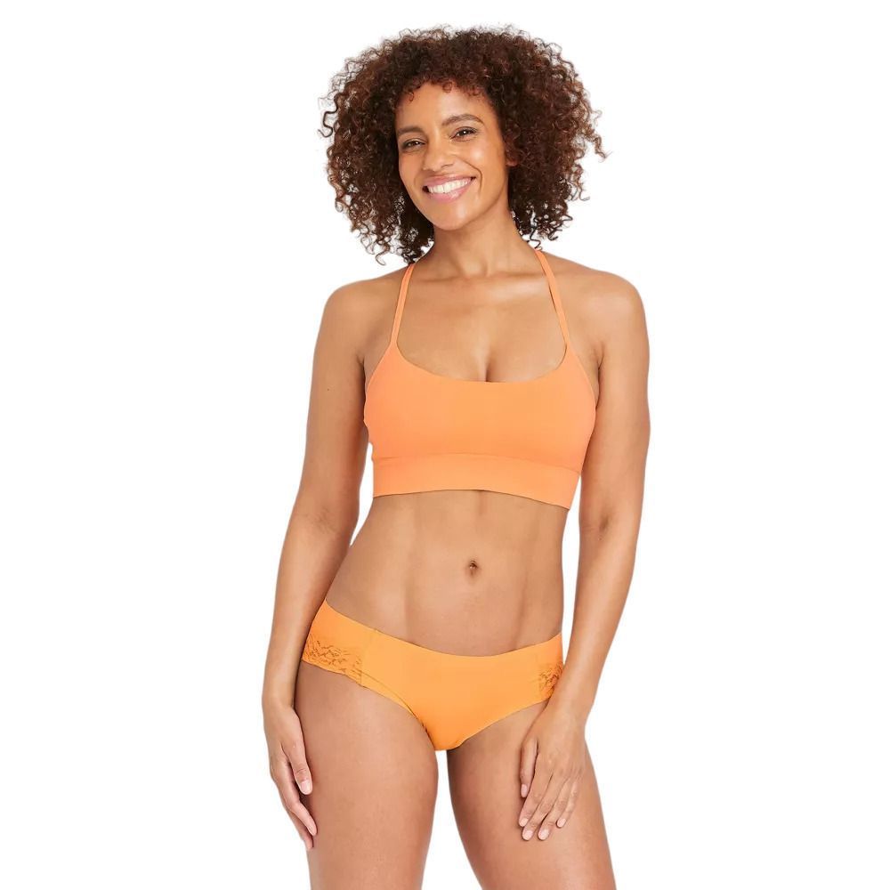 Women's Laser Cut Cheeky Underwear with Lace Auden Size S